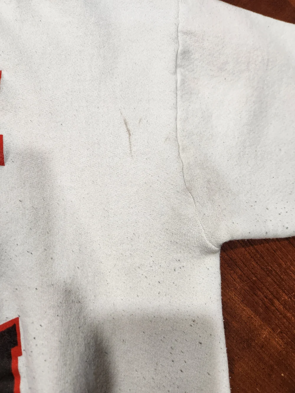 Vintage Cleveland Browns (Crush Rush) Sweatshirt Size XL Has Stains.